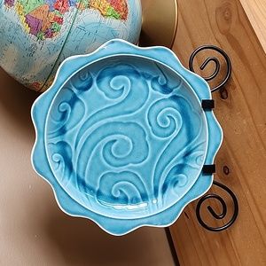 PIER 1 Imports Tidal stoneware plate